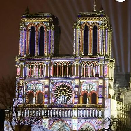 Superbe Appartement ,Proche De Paris, Dans Residence Privee , Ideal Familles, Parking Et Wifi Gratuits! ! ! 圣吉欧梅斯 外观 照片